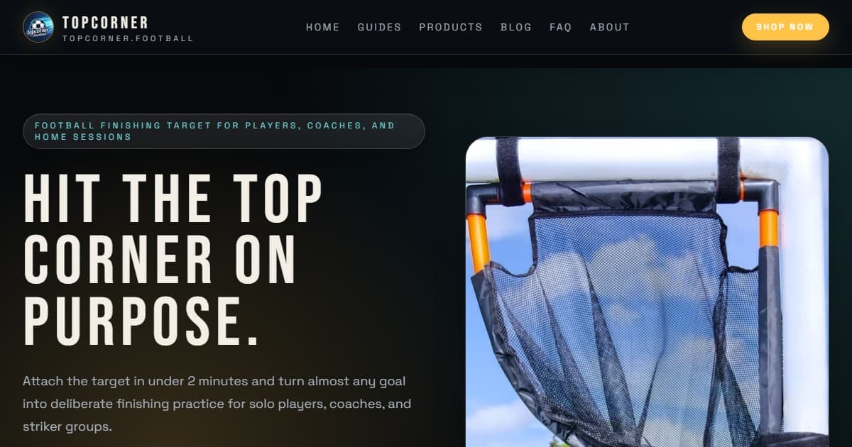 TopCorner Football logo